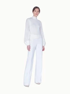 AKRIS Pants In Double Weave Cotton -AKRIS sale 20190316 6290 f7a1a88f 5352 4c45 a0a1 0e3f334b83a1