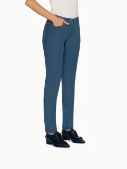 AKRIS Pants In Cotton Silk Stretch Double Face -AKRIS sale 20190830 1535 e