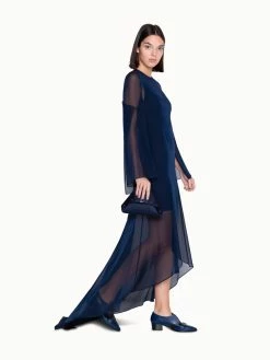 AKRIS Long Evening Dress In Silk -AKRIS sale 20191008 298 e