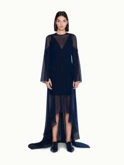 AKRIS Long Evening Dress In Silk -AKRIS sale 20191008 303 e