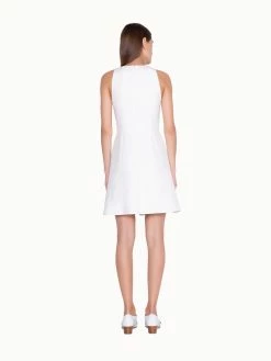 AKRIS Wrap Style Dress In Cotton Sillk With V-Neck 11 AKRIS Wrap Style Dress In Cotton Sillk With V-Neck -AKRIS sale 20191008 618 e