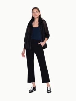 AKRIS Cropped Flared Double Face Wool Pants -AKRIS sale 20191008 890 e