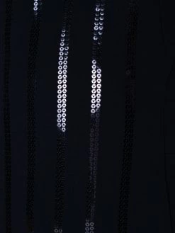 AKRIS Sheath Dress In Silk Crepe And Sequin Stripes -AKRIS sale 445678