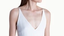 AKRIS Tank Top In Silk Crêpe With V-Neck 12 AKRIS Tank Top In Silk Crêpe With V-Neck -AKRIS sale 445788