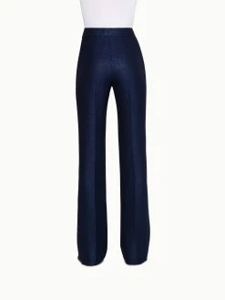 AKRIS Lurex Wool Bootcut Pants -AKRIS sale 456190