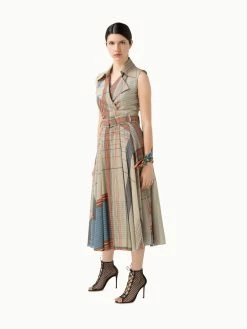 AKRIS Scarf Print Cashmere Silk Tie Scarf -AKRIS sale 477759