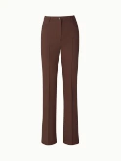 AKRIS Cotton Stretch Denim Bootcut Pants