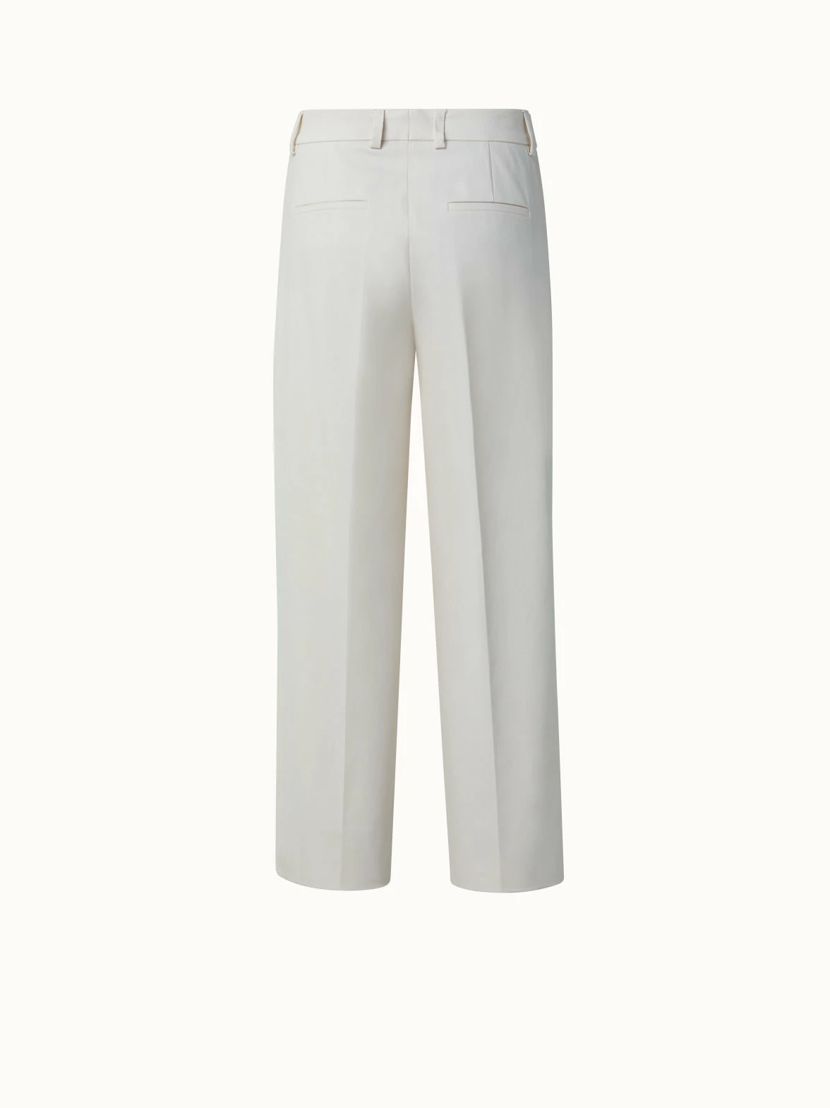 AKRIS Christelle Cotton Silk Double Face Cropped Pant 2 AKRIS Christelle Cotton Silk Double Face Cropped Pant - Image 2