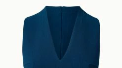 AKRIS Double Face Wool Crêpe V-Neck Sheath Dress 7 AKRIS Double Face Wool Crêpe V-Neck Sheath Dress -AKRIS sale 506116