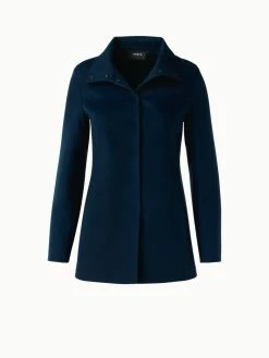 AKRIS Long Cashmere Silk Jacket