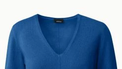 AKRIS Cashmere V-Neck Knit Sweater -AKRIS sale 537069