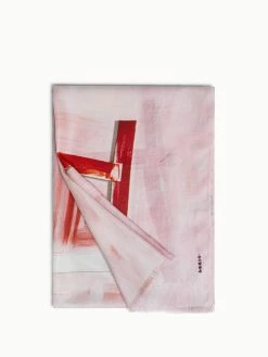 AKRIS Ohayo Print Cashmere Silk Scarf