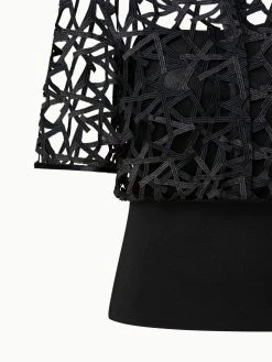 AKRIS Cropped Embroidered Semi-Sheer Blouse 9 AKRIS Cropped Embroidered Semi-Sheer Blouse -AKRIS sale 550466