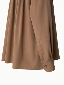 AKRIS Poplin Blouse With A-line Back -AKRIS sale 553913