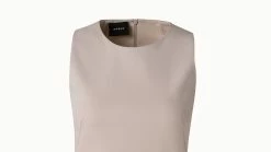 AKRIS Cotton Twill Full Skirt Dress -AKRIS sale 554127