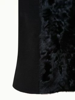 AKRIS Cashmere Silk Tunic With Silk Lamb Front -AKRIS sale 554289