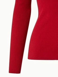 AKRIS Sea Island Cotton Rib Knit Cardigan 8 AKRIS Sea Island Cotton Rib Knit Cardigan -AKRIS sale 554297