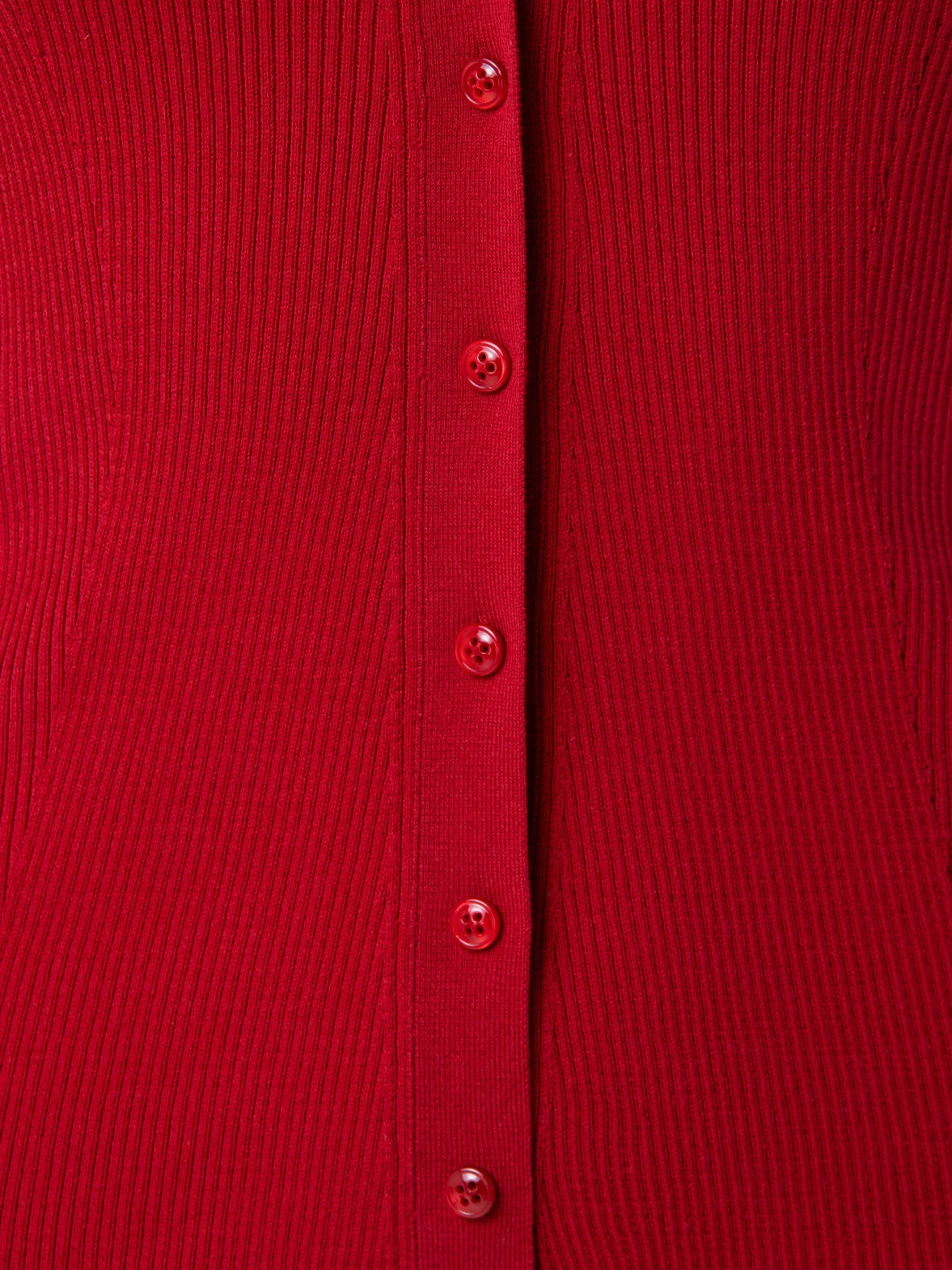 AKRIS Sea Island Cotton Rib Knit Cardigan 5 AKRIS Sea Island Cotton Rib Knit Cardigan - Image 5