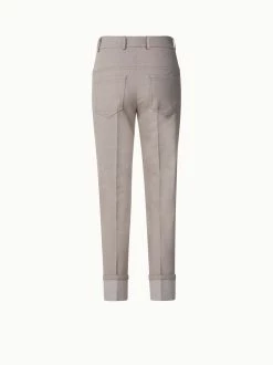 AKRIS Pants In Cotton Denim With Pockets -AKRIS sale 554729