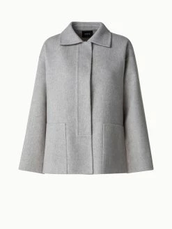 AKRIS Laars Cashmere Double Face Jacket