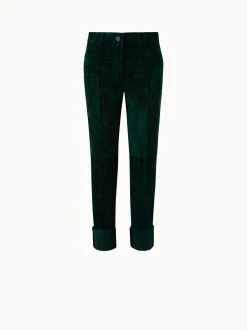 AKRIS Lamb Suede Pant