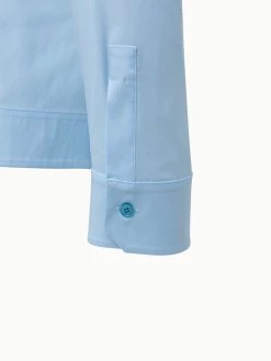 AKRIS Blouse Cotton Poplin Stretch -AKRIS sale 602288