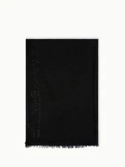 AKRIS Scarf Cashmere Silk Punch Card Print -AKRIS sale 610457