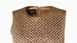 AKRIS Techno Embroidery On Foil A-Line Dress 11 AKRIS Techno Embroidery On Foil A-Line Dress -AKRIS sale 647500