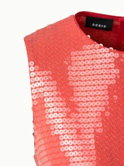 AKRIS Sequins Sleeveless Blouse -AKRIS sale 647850