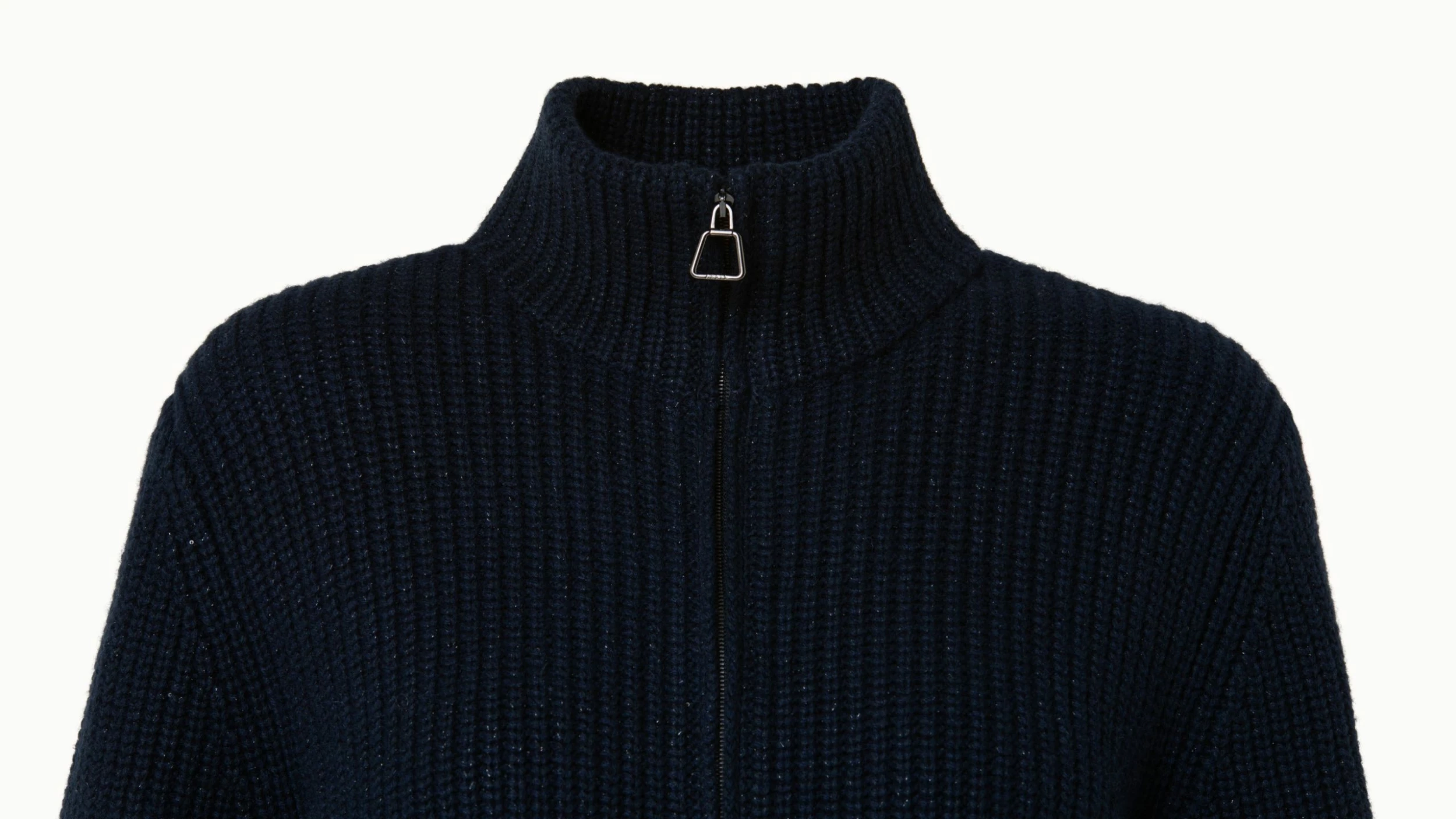 AKRIS Cashmere Cotton Sequins Zip Cardigan 4 AKRIS Cashmere Cotton Sequins Zip Cardigan - Image 4