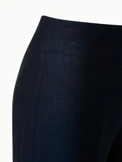 AKRIS Straight Led Wool Lurex Pant -AKRIS sale 647953