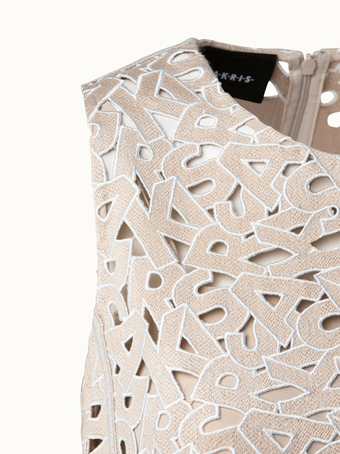 AKRIS Second Glance Embroidery A-Line Dress 5 AKRIS Second Glance Embroidery A-Line Dress - Image 5