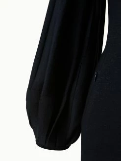 AKRIS Wool Lurex Double Face Knit Sleeve Dress 9 AKRIS Wool Lurex Double Face Knit Sleeve Dress -AKRIS sale 648492