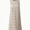 AKRIS Second Glance Embroidery A-Line Dress