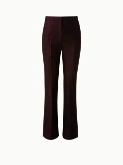 AKRIS Wool Lurex Double Face Pant