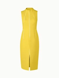 AKRIS Cotton Silk Sleeveless Fitted Sheath Dress 8 AKRIS Cotton Silk Sleeveless Fitted Sheath Dress -AKRIS sale 658859