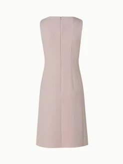 AKRIS Sleeveless Sheath Dress In Wool Stretch Double-Face -AKRIS sale 669548