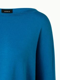 AKRIS Cotton Cashmere Oversized Knit Pullover 9 AKRIS Cotton Cashmere Oversized Knit Pullover -AKRIS sale 670612