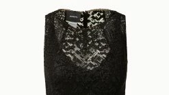 AKRIS Techno Embroidery Patchwork Apron Gown -AKRIS sale 671663