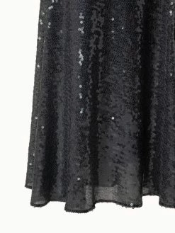 AKRIS Sequins Apron Bodice Inset Midi Dress -AKRIS sale 683889