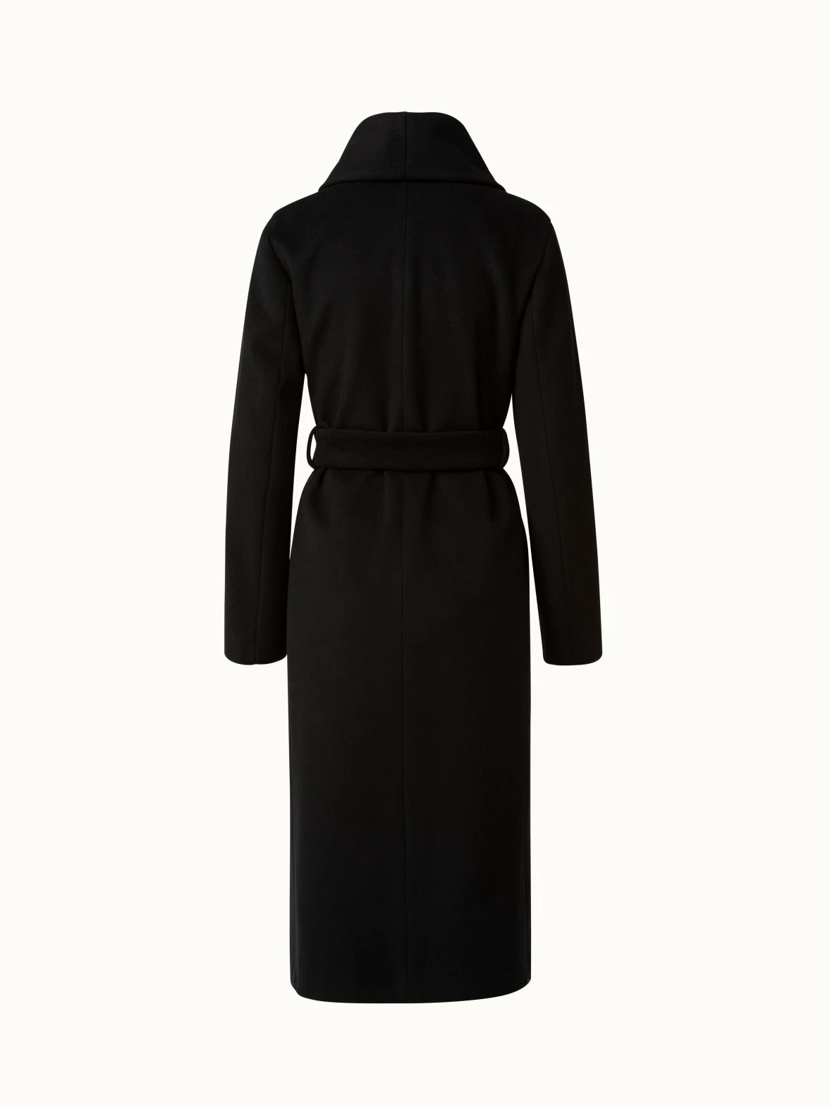 Wool Cashmere Blend Wrap Coat 2 Wool Cashmere Blend Wrap Coat - Image 2
