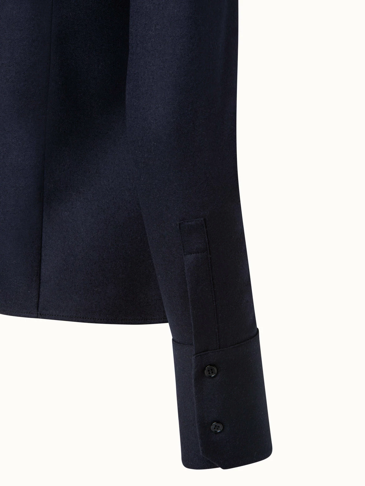 AKRIS Wool Stretch Flannel Blouse 5 AKRIS Wool Stretch Flannel Blouse - Image 5