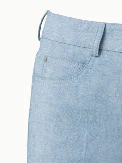 AKRIS Magda Pant In Cotton Denim Stretch -AKRIS sale 697151