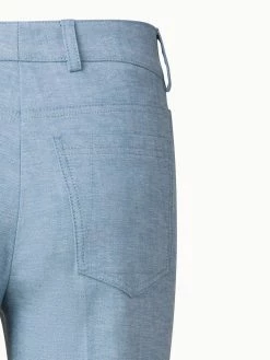 AKRIS Magda Pant In Cotton Denim Stretch -AKRIS sale 697153