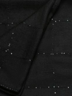 AKRIS Cashmere Silk Scarf With Sequins Grid -AKRIS sale 698579