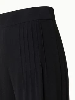 AKRIS Silk Pleated Wide Leg Pants -AKRIS sale 716348