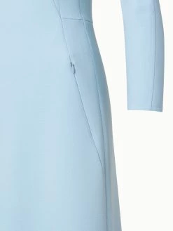 AKRIS Wool Stretch Double-Face A-Line Dress -AKRIS sale 716593