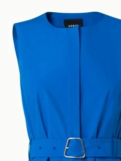 AKRIS Cotton Poplin Midi Dress -AKRIS sale 716628