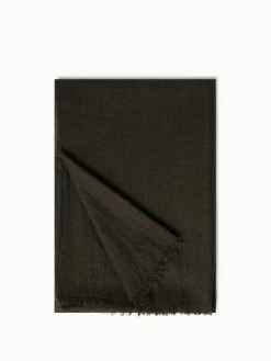 AKRIS Lavender Cashmere Silk Scarf