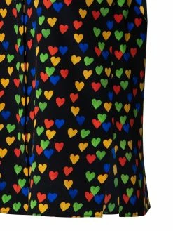 AKRIS Silk Crêpe Blouse With Hearts Print -AKRIS sale 727766